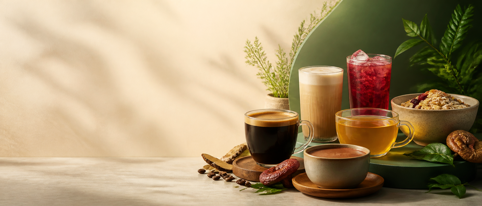 Cafés y bebidas para tu rutina