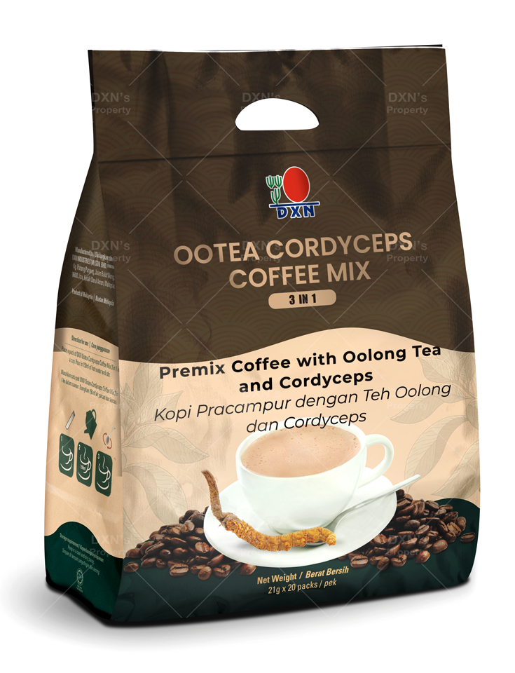 Ootea Cordyceps Coffee Mix 3 In 1
