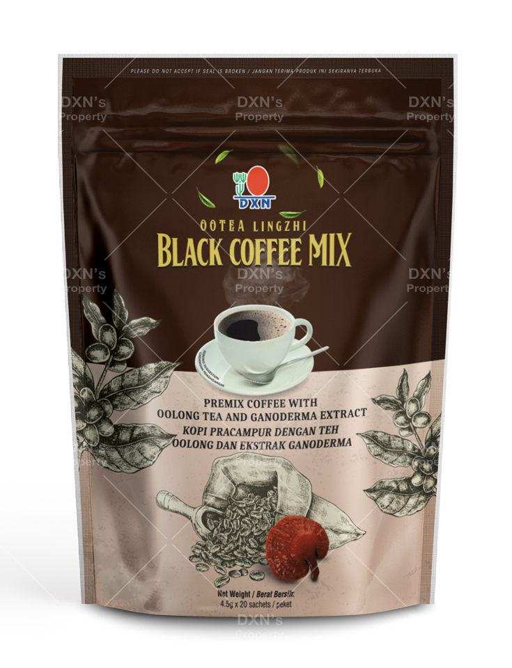 Ootea Lingzhi Black Coffee Mix